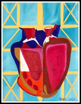 Oeuvre Le coeur à la fenêtre de Banks