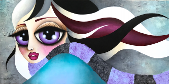 Stella, oeuvre de l'artiste-peintre Stéphanie Martineau