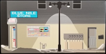 Oeuvre Nil Bleu de Louis Thériault