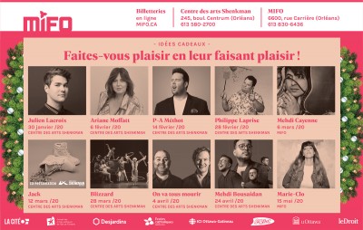 Publicité MIFO pour la campagne des Fêtes